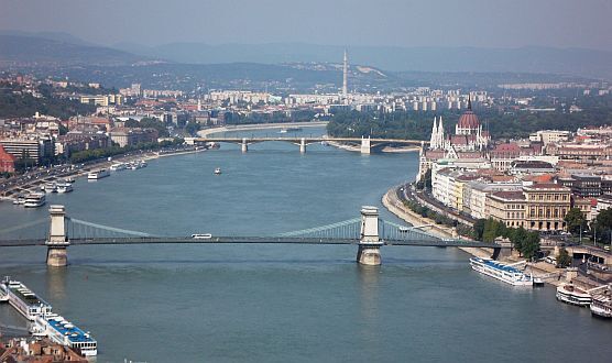 Novotel Budapest Danube mit Panorama auf der Donau - Zimmer mit Aussicht auf der Donau in Budapest