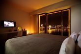 Doppelzimmer mit wunderschönem Panorama - Lanchid 19 Hotel Budapest 