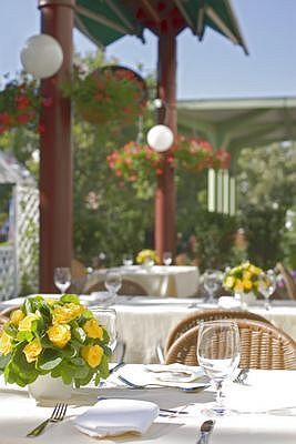 Hotel Flamenco Terasse - Aufregende Speisenangebot erwartet die Gäste auf Flamenco Terasse - Budapest Park Hotel Flamenco