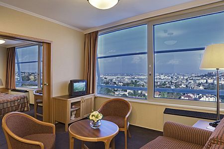 Schöne und billige Zimmer mit Panorama in Budapest - Hotel Budapest