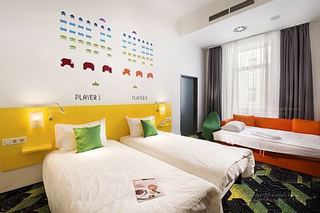 Ibis Styles Budapest Center - Hotelzimmer zum günstigen Preis im Zentrum von Budapest nahe bei Blaha Lujza ter